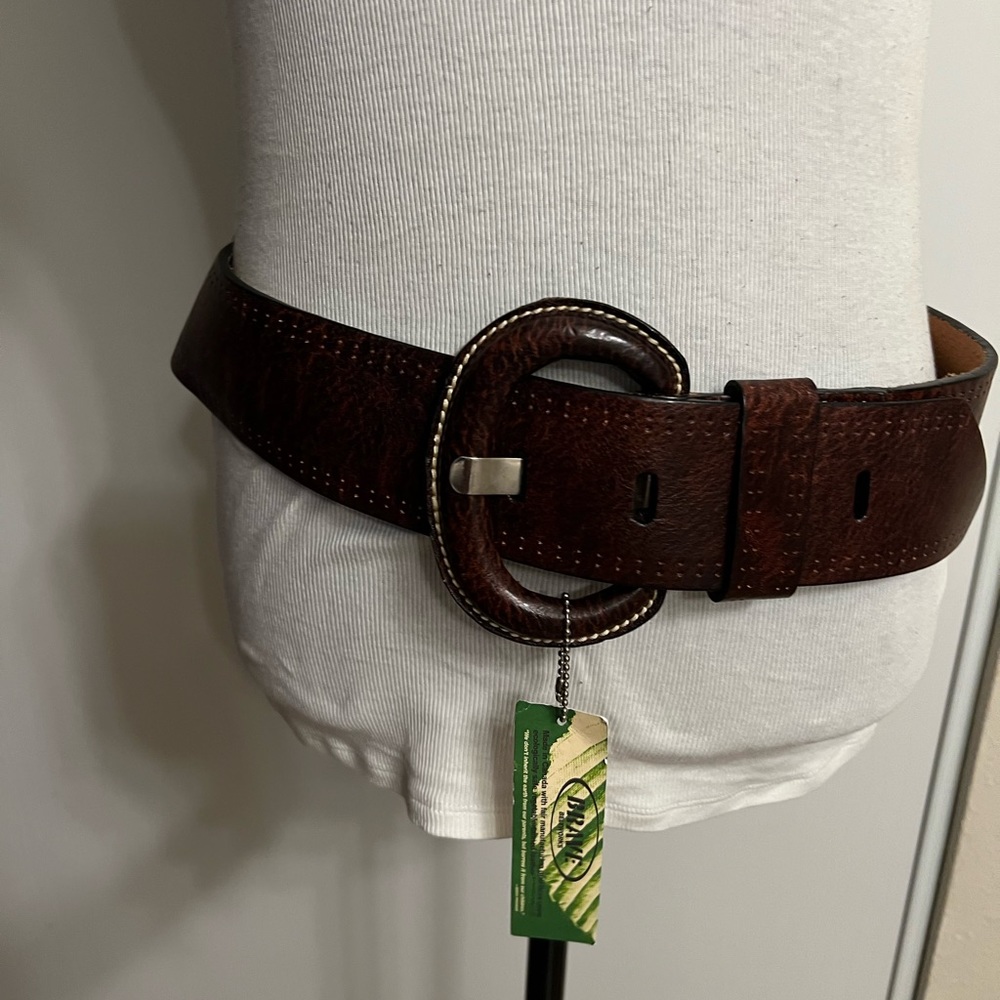 Brave Real Leather Lettie Brown Belt